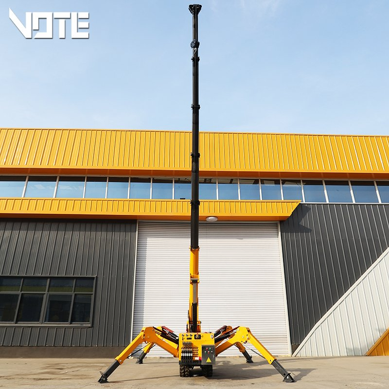 Spider Claw Mini Crawler Crane Price New Crane Optional Basket