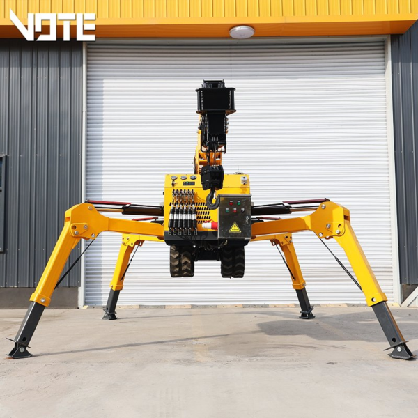Spider Claw Mini Crawler Crane Price New Crane Optional Basket