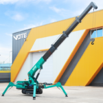 Spider Crane 1t 3t 5t 8t 12t Customizable Small Mobile Portable Folding Crane 360 Degree Rotary for Narrow Space Crawler Crane
