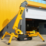 Spider Crane 1t 3t 5t 8t 12t Customizable Small Mobile Portable Folding Crane 360 Degree Rotary for Narrow Space Crawler Crane