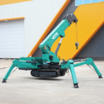 Spider Crane 1t 3t 5t 8t 12t Customizable Small Mobile Portable Folding Crane 360 Degree Rotary for Narrow Space Crawler Crane