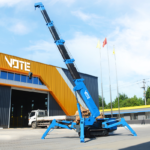 Spider Crane 1t 3t 5t 8t 12t Customizable Small Mobile Portable Folding Crane 360 Degree Rotary for Narrow Space Crawler Crane