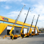 Spider Crane 1t 3t 5t 8t 12t Customizable Small Mobile Portable Folding Crane 360 Degree Rotary for Narrow Space Crawler Crane