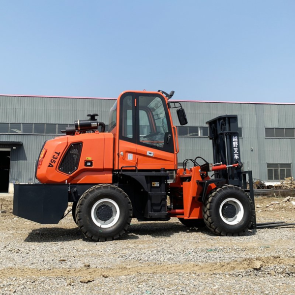 Spot China Diesel Version of Cross-Country Forklift 3.0-Ton 3.5-Ton Sale Capacity Fork Lift Truck Forklift