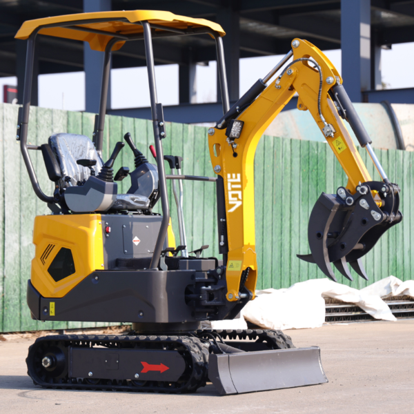 Swing Arm Mini Excavator 1.5 Ton EPA Euro 5 Engine Crawler Digger Farm 1 Ton 1.2 Ton Home Mini Excavator Machine