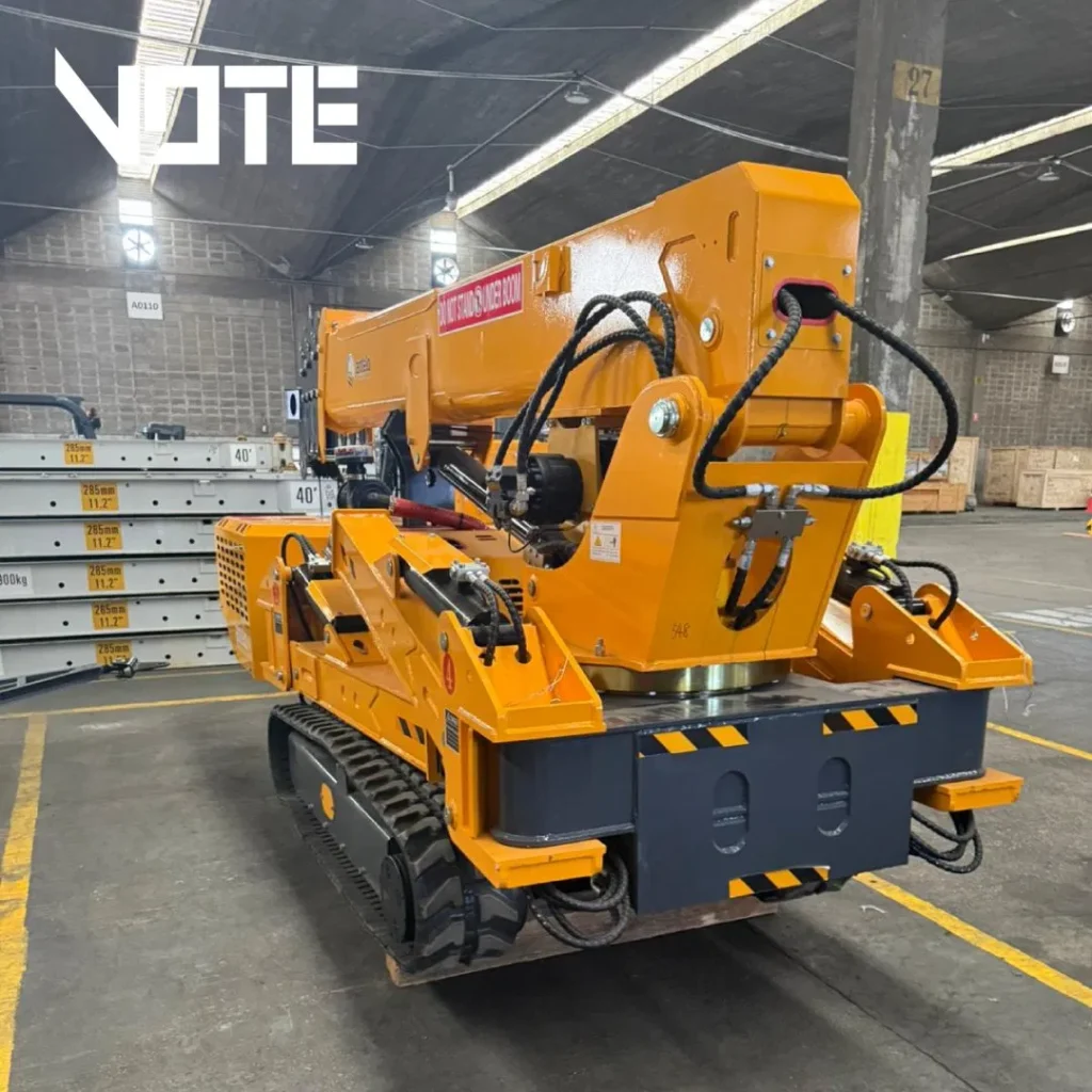 The Crawler Spider Crane Is Suitable for Rough Terrain and Tight Spaces, CE Certified, Safe and Efficient, Shipped From The Factory
