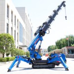 The Crawler Spider Crane Is Suitable for Rough Terrain and Tight Spaces, CE Certified, Safe and Efficient, Shipped From The Factory