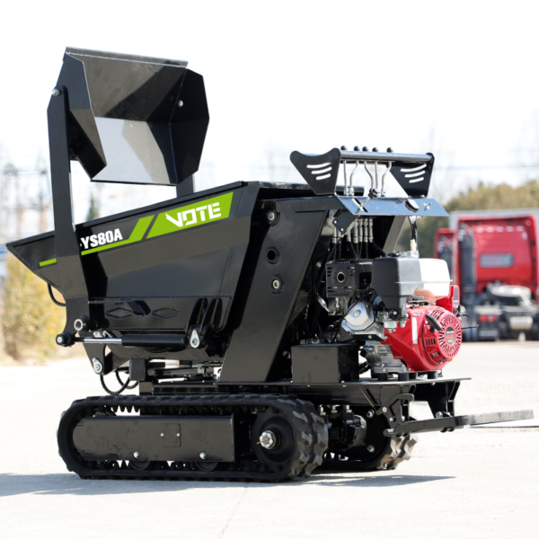 Tracked Mini Dumper Truck 1 Ton Crawler Dumper Mini Transporter Self Loading Mini Dumper