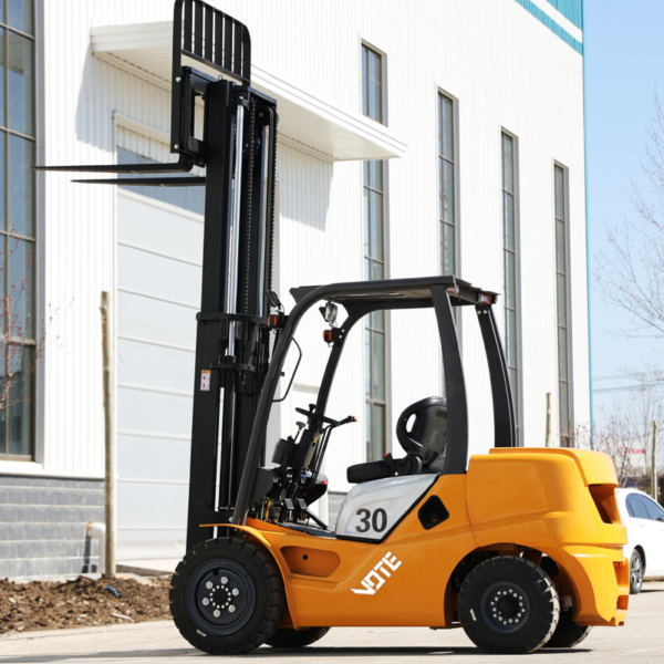 Vote 3 Ton Small-Size Cargo Lift 3 Ton 5 Ton Forklift Multidirectional 2 Ton 4 Ton Diesel Forklift for Sale