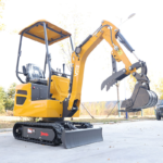 Vote Mini Excavator 1 Ton Mini Digger Garden Farm New Mini Excavators China Support Customization