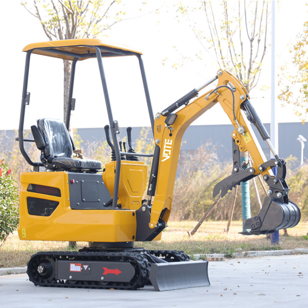 Vote Mini Excavator 1 Ton Mini Digger Garden Farm New Mini Excavators China Support Customization