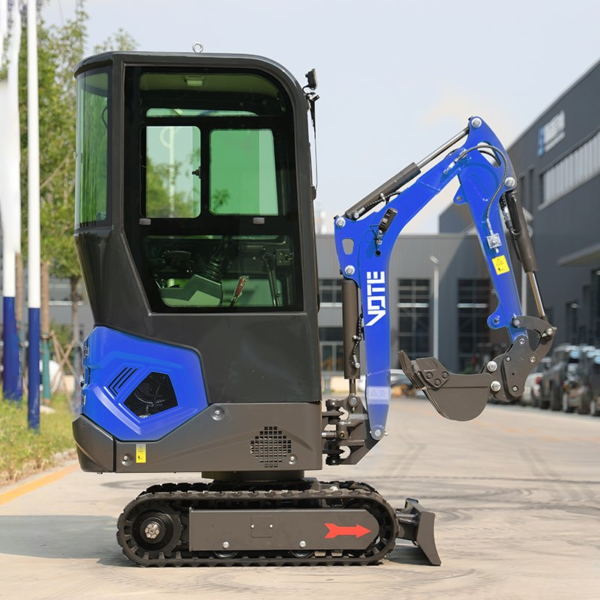 Vote Mini Excavator 1...2ton 2ton 3.5ton CE Euro 5 EPA Small Digger Bagger Machine with Thumb Bucket Attachment