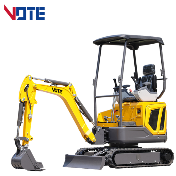 Vote Mini Excavator 1.6 Ton EPA Engine Crawler Micro Digger 1tons 2 Ton Hydraulic Farm Small Escavatore Bagger Free Shipping