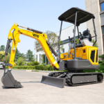 Vote Mini Excavator EPA Engine Crawler Micro Digger 1.6tons 2ton Hydraulic Farm Small Escavatore Bagger Free Shipping