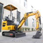 Vote Mini Excavator Escavatore Earth-Moving Machinery Vtw-10 1ton Mini Escavator Garden Forestry Home Use Farms Building