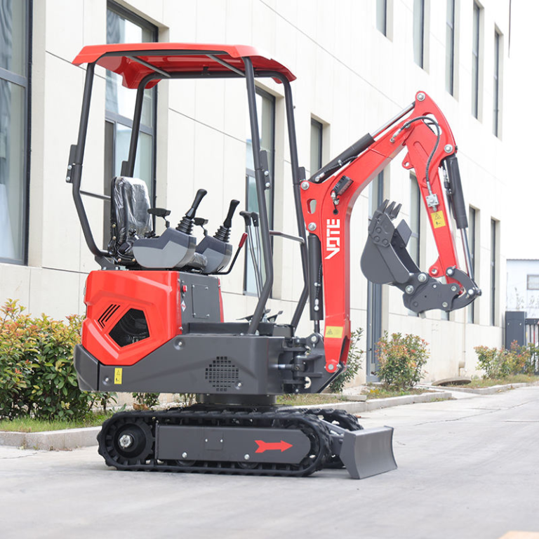 Vote Mini Excavator Escavatore Earth-Moving Machinery Vtw-12 1ton Mini Escavator