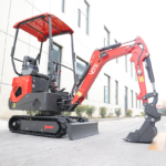 Vote Mini Excavator Escavatore Earth-Moving Machinery Vtw-12 1ton Mini Escavator