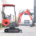 Vote Mini Excavator Escavatore Earth-Moving Machinery Vtw-12 1ton Mini Escavator