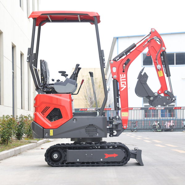 Vote Mini Excavator Escavatore Earth-Moving Machinery Vtw-12 1ton Mini Escavator