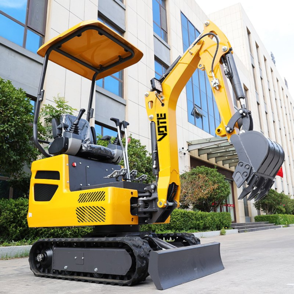 Vote Mini Excavator Home Use Escavatore Earth-Moving Machinery 1.0 Ton Mini Escavator Garden Forestry Building Small Excavator