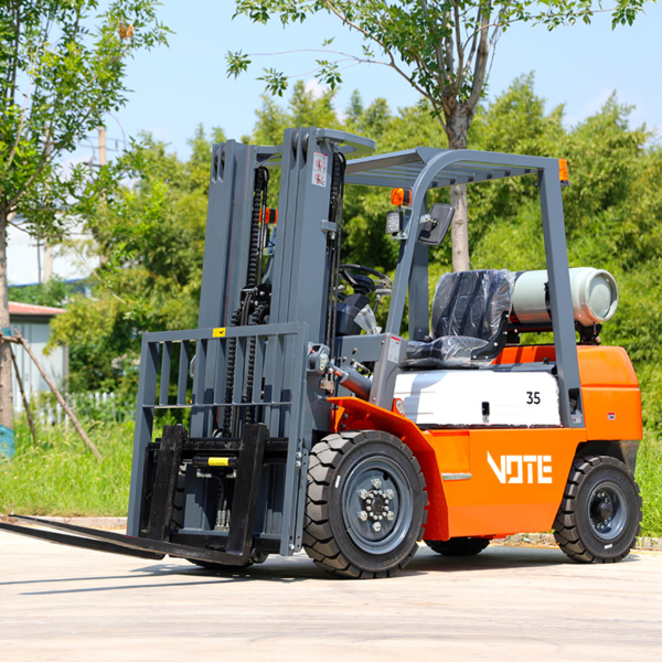 Vote New Diesel LPG Forklift 1.5 to 10ton Factory Warehouse Farm Use Multifunctional Mini Forklift Truck with CE EPA