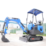 Vote New Vtw-12 Mini Excavator 1.6ton 1ton Small Digger CE Euro5 EPA Engine Bagger Machine with Hydraulic Attachments