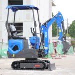 Vote New Vtw-12 Mini Excavator 1.6ton 1ton Small Digger CE Euro5 EPA Engine Bagger Machine with Hydraulic Attachments