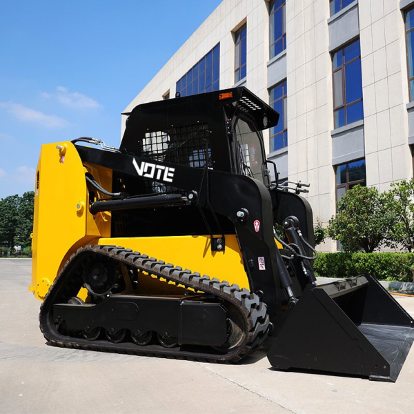 Walk Behind Crawler Mini Skid Steer Loader Diesel Track Crawler Skid Steer Loaders Track Loaders for Sale