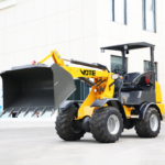 Wheel Loader Front End Mini Telescopic Wheel Loader High End Articulated Mini Wheel Loader 800kg 1 Ton CE EPA Engine