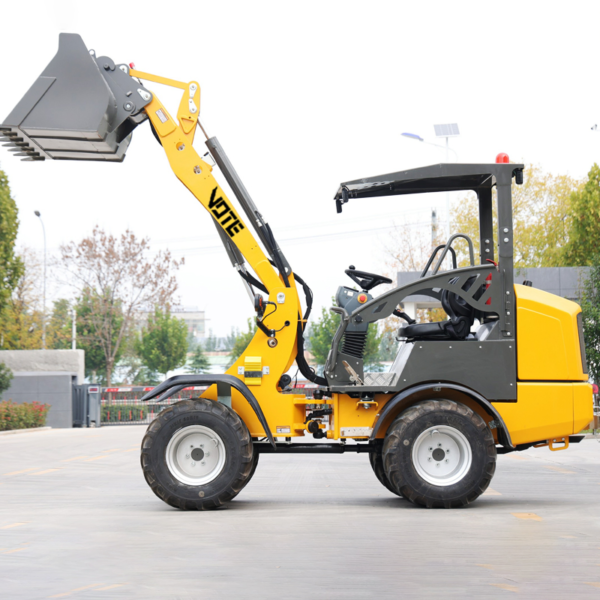 Wheel Loader Front End Mini Telescopic Wheel Loader High End Articulated Mini Wheel Loader 800kg 1 Ton CE EPA Engine