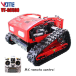 Wheel Type 4WD Agriculture Cordless Lawn Mowers Automatic Remote Control Lawn Mower