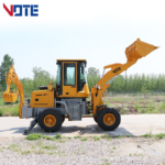 Wholesale High Quality Gasoline Engine Loader Mini Bucket Towable Backhoe